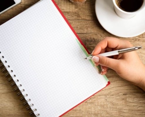graphic and visual content writing