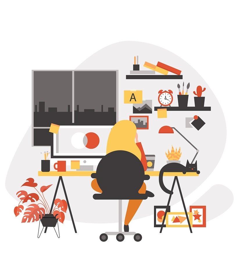 graphic-designer-workplace